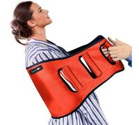 Leetye Mei Correa de transferencia para cama de ancianos, correa de transferencia móvil con diseño curvado de espalda ancha, herramienta de cuidado del paciente, correa de elevación de espalda