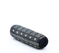 Leewadee - Coj n de yoga peque o - Almohada cervical tubular que conserva la forma para una lectura c moda. Relleno de kapok. 50,8 x 15,2 x 15,2