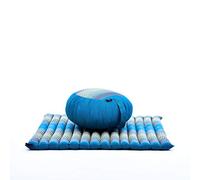 Leewadee Cojín de Meditación Zafu & Zabuton Set 70 x 70 cm Kapoc