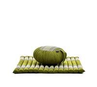 Leewadee Cojín de Meditación Zafu & Zabuton Set 70 x 70 cm Kapoc