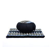 Leewadee Cojín de Meditación Zafu & Zabuton Set 70 x 70 cm Kapoc