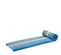 Leewadee Esterilla Thai Enrollable Estrecha 190 x 50 cm - Kapok Colchoneta Suelo Dormir Alternativa Futon