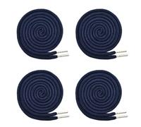 LEEWYOU 4 Pcs Cordón de Repuesto para Pantalones de chándal, Cordón de Repuesto para Sudadera con Capucha Ropa de Deporte, Pantalones Cortos, Chaquetas, Abrigos, Zapatos (Azul marino)