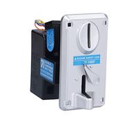 LEEZAD Aceptador de Monedas, Admite 6 Monedas Diferentes, Selector de Monedas de Salida de Señal Múltiple, Anti Pesca, Anti Moneda Mixta, Anti Choque para Máquinas de Juegos Arcade