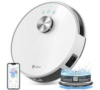 LEFANT M1 Robot Aspirador, dToF Navegación Láser, 5500pa Succión, Automática 150min, Modo Limpieza En Zigzag, Aspiradora Que Friega y Aspira Control App Comando Voz
