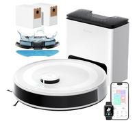 Lefant M2 Plus Robot Aspirador y Fregasuelos, 6000Pa Suction, Blanco