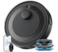 LEFANT M2 Robot Aspirador y Fregasuelos, Aspiración de 6000Pa, Duración de 160 Minutos, Navegación Láser, Tecnología de Evitación PSD, Limpieza Personalizada, App/Alexa/WiFi