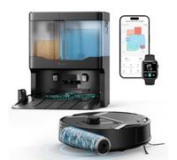Lefant M210 Pro Omni Robot Aspirador y Fregasuelo, Rodillo Autolimpiante | 20.000 Pa,Lavado Continuo con Agua Limpia,Limpieza a Medida,Cero Enredos,Mapas Multinivel, 2.4G/5G WiFi, Alexa/App/i Watch