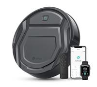 LEFANT M210 Pro Robot Aspirador, 2200Pa de Succión, 120 Min de Autonomía, 6 Modos de Limpieza, Ideal para Pelo de Mascotas y Cabello, para Suelos de Madera, Control por Wi-Fi/App/Alexa, Gris con Mando