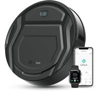 LEFANT M210P Robot Aspirador 2200Pa, Aspirador Robot Autonomía de 120 Min, WiFi/App/Alexa, Sensor de Anticolisión/Caída Navegación Inteligente, Delgado y Silencioso, 6 Modos de Limpieza