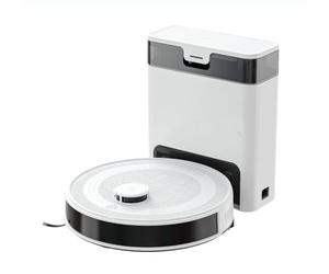 Lefant M2S Pro Robot Aspirador Lavador 10000Pa con Estación de Vaciado Automático Polvo,Navegación Láser con Cartografía,Limpieza Personalizada, Evasión de Obstáculos PSD, Adecuado para la depilación