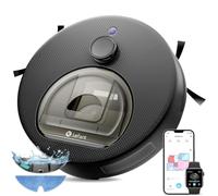 Lefant M330 Plus Robot Aspirador y Fregasuelos 3 en 1, 150 min, 5000 Pa, Navegación dToF, Depósito 450 ml, Zonas Virtuales, Robot Aspirador para Alfombras, Alexa/App/WiFi, Gris