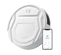 LEFANT Robot Aspirador 2200Pa, Mini Aspirador Robot 120 Min Autocargable, Limpieza Zig-Zag, Silencioso, Sensor de Anticolisión 6D, App/Alexa/Bluetooth, para Pelo de Mascotas y Suelos Duros, M210