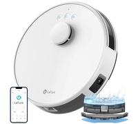 LEFANT Robot Aspirador dToF Navegación, Mapeo Multinivel, Robot Aspirador y Fregasuelos con mapeo, 5500Pa, 200 Min, Zona Prohibida, Control WiFi/App/Alexa - Ideal para el Hogar Inteligente, M1
