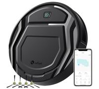 LEFANT Robot Aspirador M210P, Aspirador con Evitación de Obstáculos, Aspirador Robot con Control por Aplicación, Robot Vacuum Compatible con Alexa, Ideal para Pelo de Mascotas, Alfombras, Suelos Duros