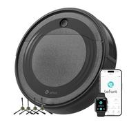 LEFANT Robot Aspirador M310, Tecnología de Navegación Inteligente, Autonomía 180min, Succión de 4500pa, Detección Obstáculos 4 cm, 6 Modos Robot Limpieza, Robot Fregasuelos Control por App y Voz