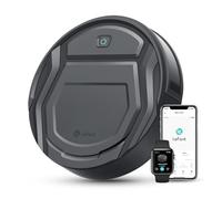 LEFANT Robot Aspirador, Succión de 2200 Pa,120 Min Autonomía, Aspirador Robot Sin Enredos, Delgado, Wi-Fi/App/Alexa, Ideal para Pelo de Mascotas, Alfombras de Pelo Bajo (M210 Pro Gris)