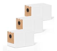 LEFANT Robot Aspiradora Repuesto de 3 Bolsas de Polvo J4-1, Compatible con Modelos M2 Plus/M2L Plus/M2S Plus/M350/M350 MAX