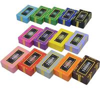 LEFAY Fichas de póker de 25 Piezas, fichas de Arcilla de 29 Gramos for Texas Hold'em y Blackjack, Discos de Aprendizaje for Contar, for Juegos de Mesa de Casino y Fiestas.($200)