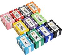 LEFAY Fichas de póker de 29 g, fichas rectangulares for Contar, Juego de fichas de Arcilla for Bingo, Texas Hold'em, Blackjack y póker.($200,50 PCS)