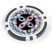 LEFAY Juego de 25 fichas de póker, Monedas de Metal ABS, Cartas for Juegos de Texas Hold'em y Blackjack for Jugar en Familia o con Amigos.(25PCS $1)