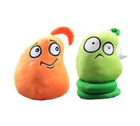 lefeng 2 unids/set plantas juguetes de peluche chile frijol primavera peluche muñecas de peluche suave regalo