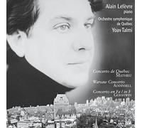 Lefevre / Talmi / Os De Quebec - Mathieu: Concerto de Québec; Addinsell: Warsaw Concerto; Gershwin: Concerto in F