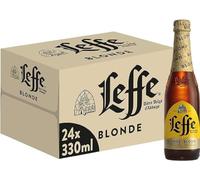 Leffe Birra Blond Bottiglia - Confezione da 24 x 330 ml