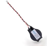 LeFix Batería CMOS BIOS de 2 pines y 2 cables para Dell (D830 E6530 N4050 E7270) HP (CQ41 8440p G4.) ASUS (S56 X611.) Samsung (R467 R458) Pilas de botón de reserva de reserva (polaridad regular)
