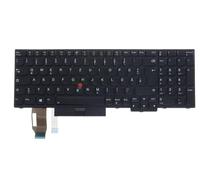 LeFix Teclado alemán con retroiluminación para Lenovo Thinkpad T15 Gen 1, Gen2, P15s Gen 1, Gen 2 (no compatible con P15)