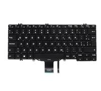 LeFix Teclado latino español, teclado retroiluminado, para Dell Latitude 7300 5300 5310| 5300 2 en 1, color negro
