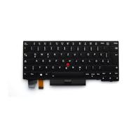 LeFix Teclado original QWERTZ alemán para Lenovo Thinkpad X280 X390 X395 A285, L13 Gen 1, L13 Yoga Gen 1, portátil con retroiluminación