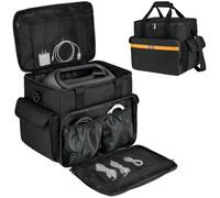 LEFOR·Z Funda de Transporte Compatible con Jackery Explorer 2000 v2/1500/1000 Plus/ECOFLOW Delta 2/BLUETTI AC180, Bolsa de Viaje portátil para Cable de Carga y Accesorios (Solo Bolsa)