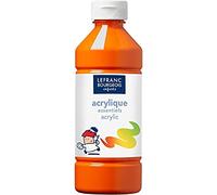 Lefranc Bourgeois 188527 Pintura Acrílica Líquida, Naranja, 500 ml (Paquete de 1)
