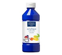 Lefranc Bourgeois 188532 Pintura Acrílica Líquida, Azul Oscuro, 500 ml (Paquete de 1)