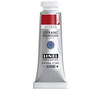 Lefranc & Bourgeois 301174 - Pintura gouache, color rojo medio, sin cadmio, tubo de 14 ml