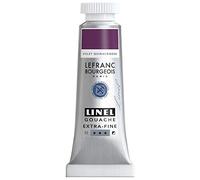 Lefranc & Bourgeois 301182 Linel Gouache - Pinturas al agua extrafinas y suaves con máxima intensidad de color, luminosidad para aplicación sin rayas, tubo de 14 ml, color violeta