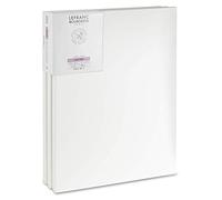 Lefranc Bourgeois 301355 - Bastidor estable de madera de abeto rojo, tela preimpresa para colores acrílicos y colores al óleo, 100% algodón, 50 x 70 cm