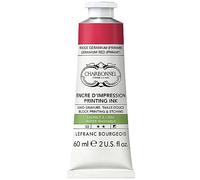 Lefranc Bourgeois 301494 Carbonnel, pintura de cobre lavable con excelente resistencia a la luz, vegano, 100% sin disolventes, tubo de 60 ml, rojo geranio (primario)