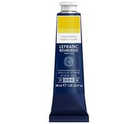 Lefranc Bourgeois - Pintura al óleo fina de calidad, resistente a la luz y de consistencia uniforme, tubo de 40 ml, ideal para lienzos y tableros de pintura, Amarillo Primario