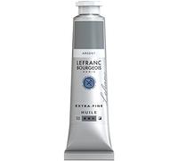 Lefranc Bourgeois 405150 Óleo Extra Fino brillante y vibrante - Plata, 40 ml
