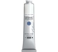 Lefranc Bourgeois 405155 Óleo Extra Fino - Tubo, alta calidad de Artista, Blanco Titanio, 200 ml