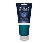 Lefranc Bourgeois Acrílico Fine, Azul Turquesa, 200 ml (Paquete de 1), 200