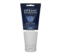 Lefranc Bourgeois Acrílico Fine, Blanco de Titanio, 200 ml (Paquete de 1), 200
