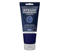 Lefranc Bourgeois Acrílico, Azul hoggar, 80ml Tube