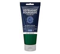 Lefranc Bourgeois Acrílico, Verde esmeralda, 80ml Tube