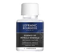 Lefranc Bourgeois Aditivo para Pintura al Óleo - Esencia de Petróleo Mineral, Frasco de 75ml