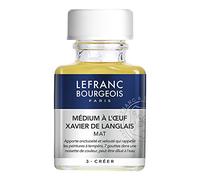 Lefranc Bourgeois Aditivo para Pintura al Óleo - Médium a base de huevo Xavier de Langlais, Frasco de 75ml