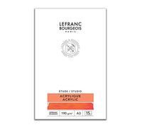 Lefranc Bourgeois Bloc acrílico, Papel, Blanco, DIN A4, 15