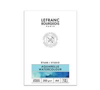 Lefranc Bourgeois Bloc Acuarela, Blanco, DIN A4